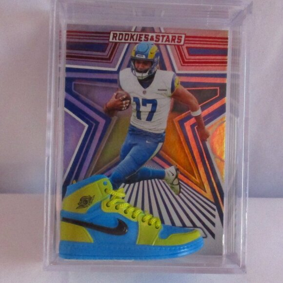 Rookies & Stars PUKA NACUA Sports Card Shadow Box with Matching Nike Shoe - Picture 1 of 4